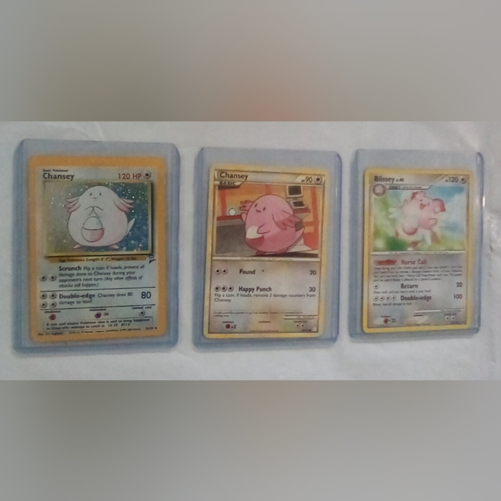 ✨Chansey Evolution Holofoil Pokemon Card Bundle✨ - Picture 2 of 10